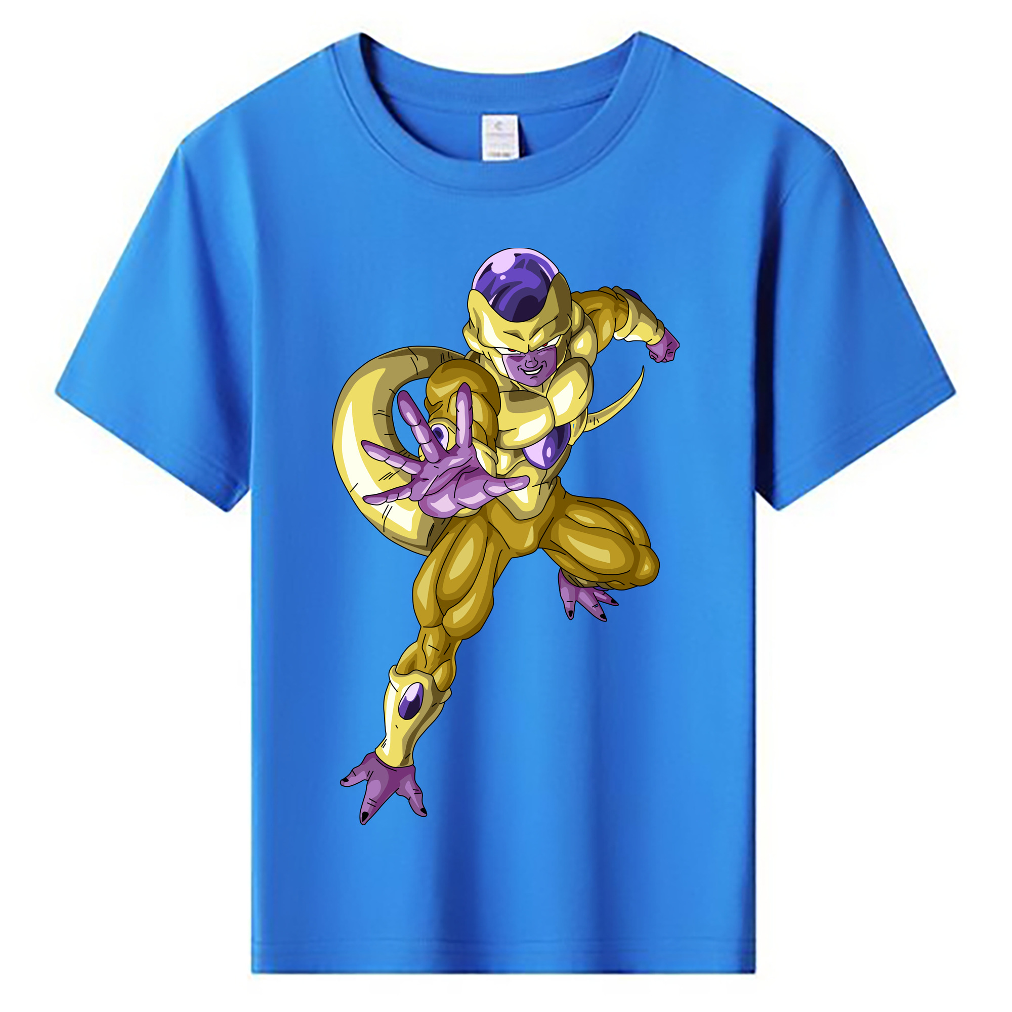 （画像用） ドラゴンボール フリーザ DRAGON BALL Frieza 綿100％キッズTシャツ（フロントプリント）